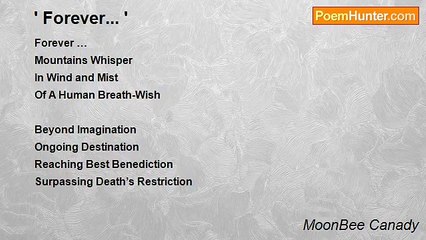 MoonBee Canady - ' Forever... '