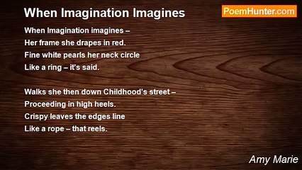 Amy Marie - When Imagination Imagines