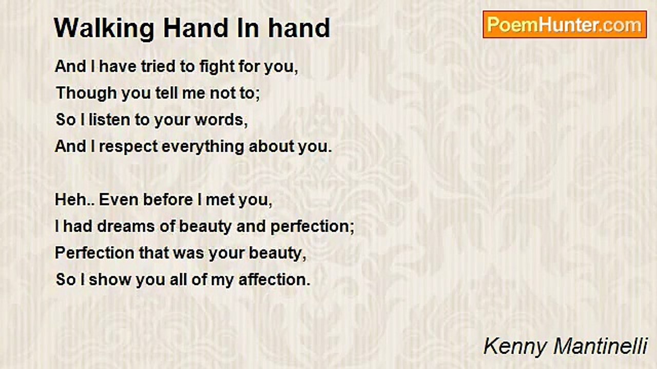 Kenny Mantinelli - Walking Hand In hand