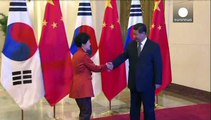 بكين وسِيول يتوصلان إلى افاقية تجارة حرة تُوَ قَّع خلال الساعات المقبلة