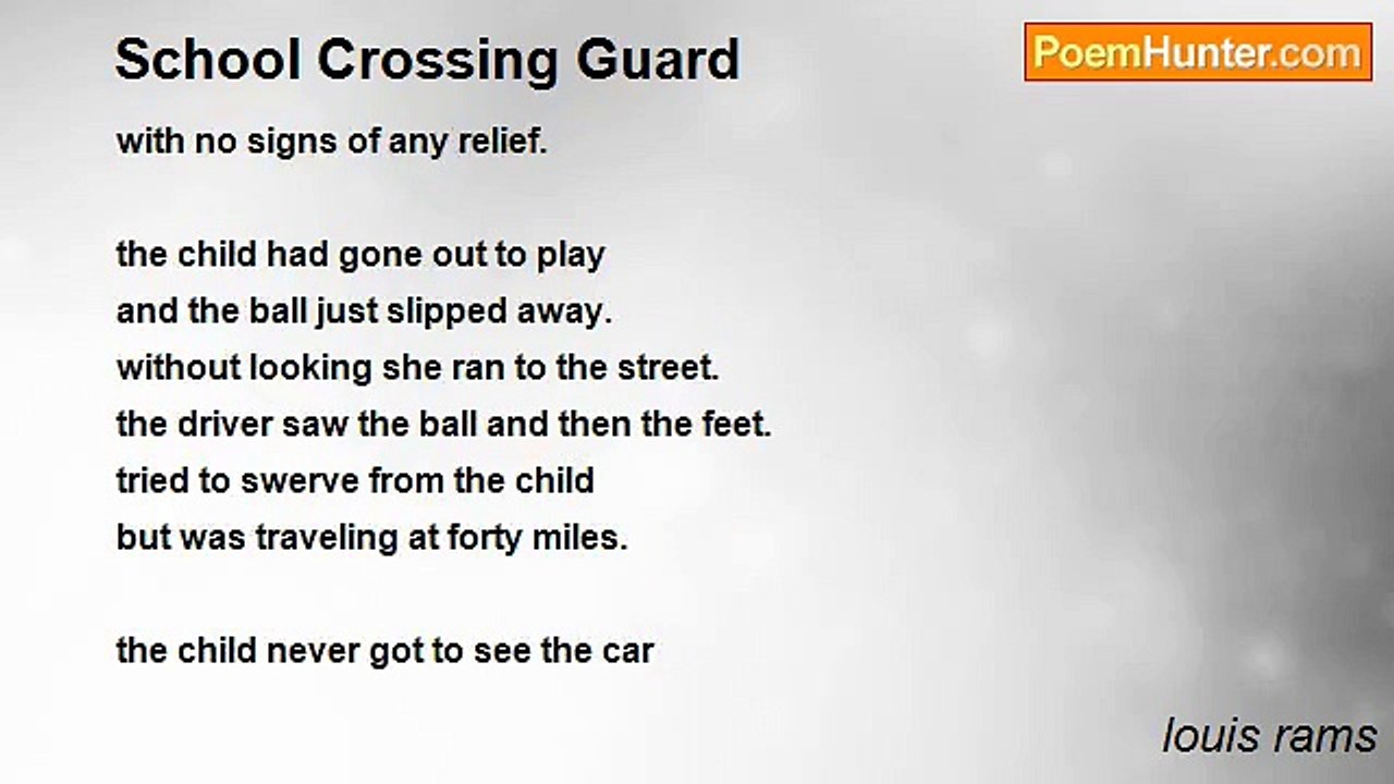 louis rams - School Crossing Guard