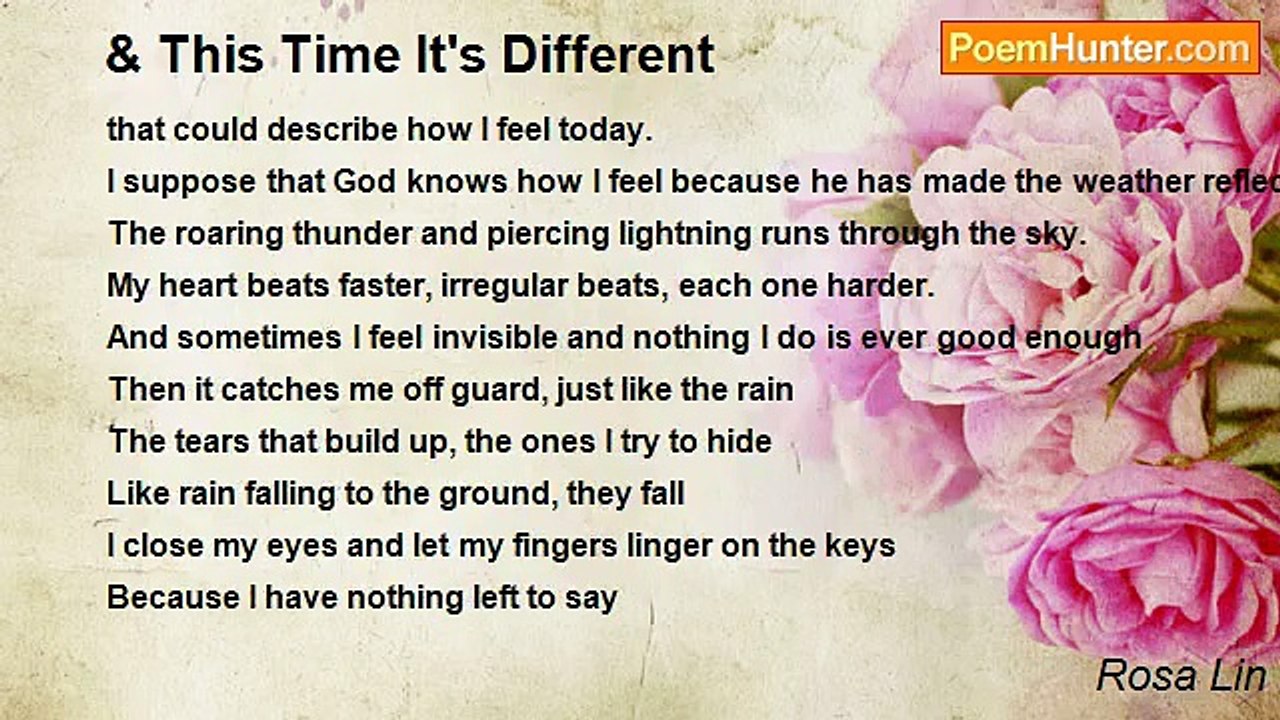 Rosa Lin - & This Time It's Different