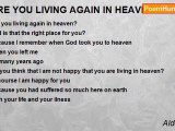 Aldo Kraas - ARE YOU LIVING AGAIN IN HEAVEN?