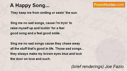 (brief renderings) Joe Fazio - A Happy Song...