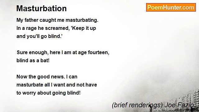 (brief renderings) Joe Fazio - Masturbation