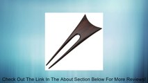 Evolatree - Hand Carved Sono Wood Hair Stick - Double Prong Angular Design - 6.5