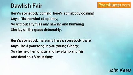 John Keats - Dawlish Fair