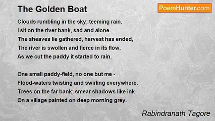 Rabindranath Tagore - The Golden Boat