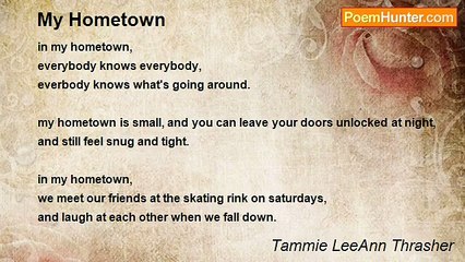Tammie LeeAnn Thrasher - My Hometown
