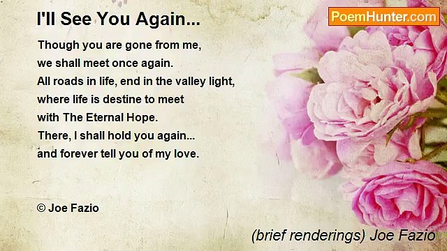 (brief renderings) Joe Fazio - I'll See You Again...