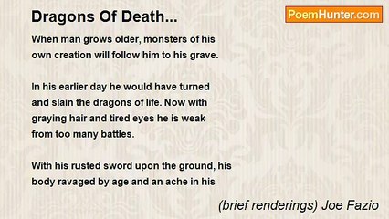 (brief renderings) Joe Fazio - Dragons Of Death...