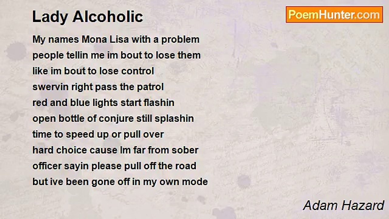 Adam Hazard - Lady Alcoholic