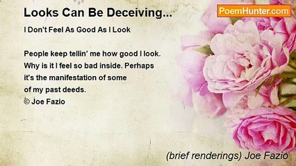 (brief renderings) Joe Fazio - Looks Can Be Deceiving...