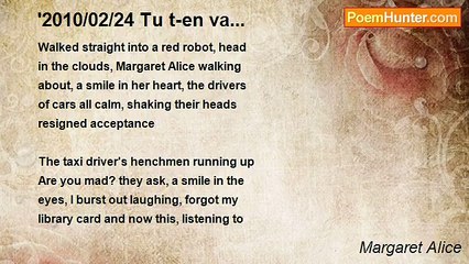 Margaret Alice - '2010/02/24 Tu t-en va...