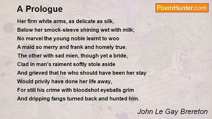 John Le Gay Brereton - A Prologue