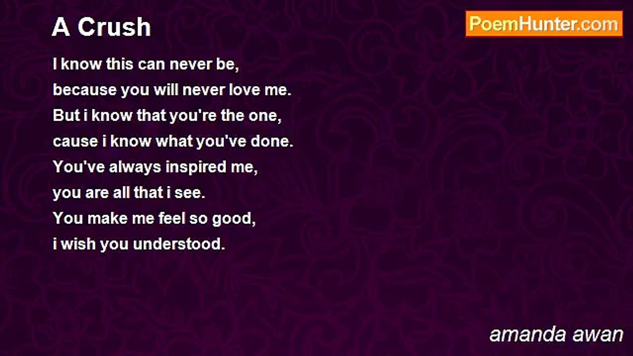 amanda awan - A Crush