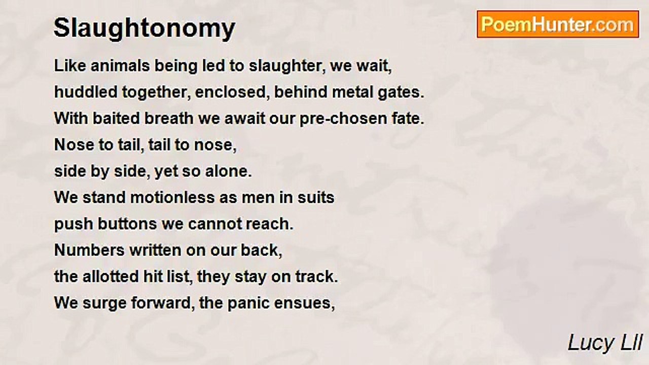 Lucy Lll - Slaughtonomy