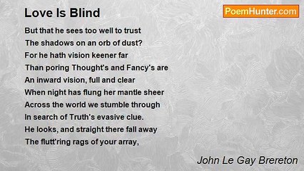John Le Gay Brereton - Love Is Blind