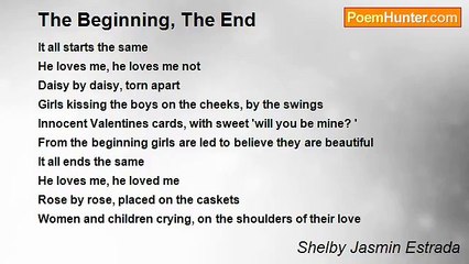 Shelby Jasmin Estrada - The Beginning, The End