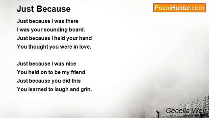 Cecelia Weir - Just Because