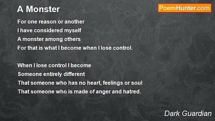 Dark Guardian - A Monster