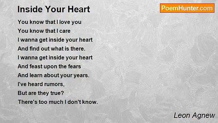 Leon Agnew - Inside Your Heart