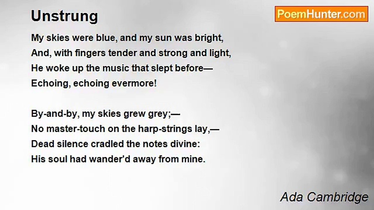 Ada Cambridge - Unstrung