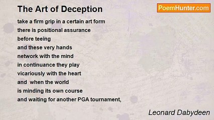 Leonard Dabydeen - The Art of Deception