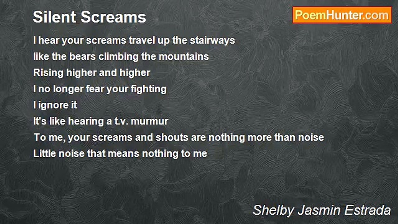 Shelby Jasmin Estrada - Silent Screams
