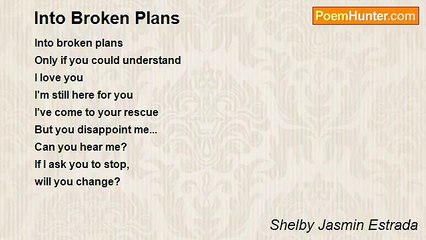 Shelby Jasmin Estrada - Into Broken Plans