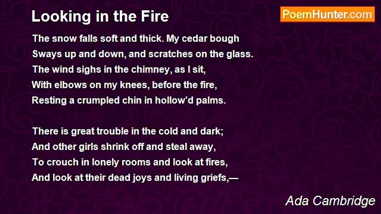 Ada Cambridge - Looking in the Fire