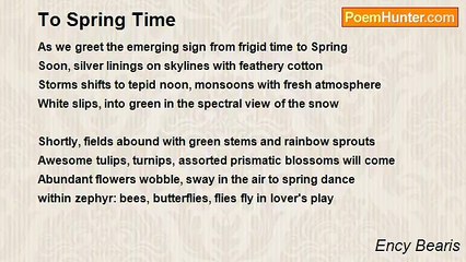 Ency Bearis - To Spring Time