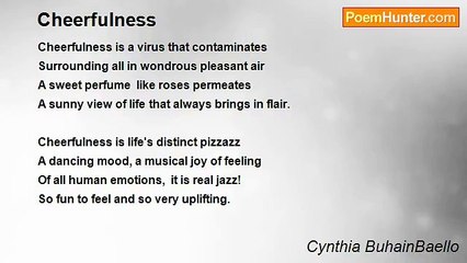 Cynthia BuhainBaello - Cheerfulness