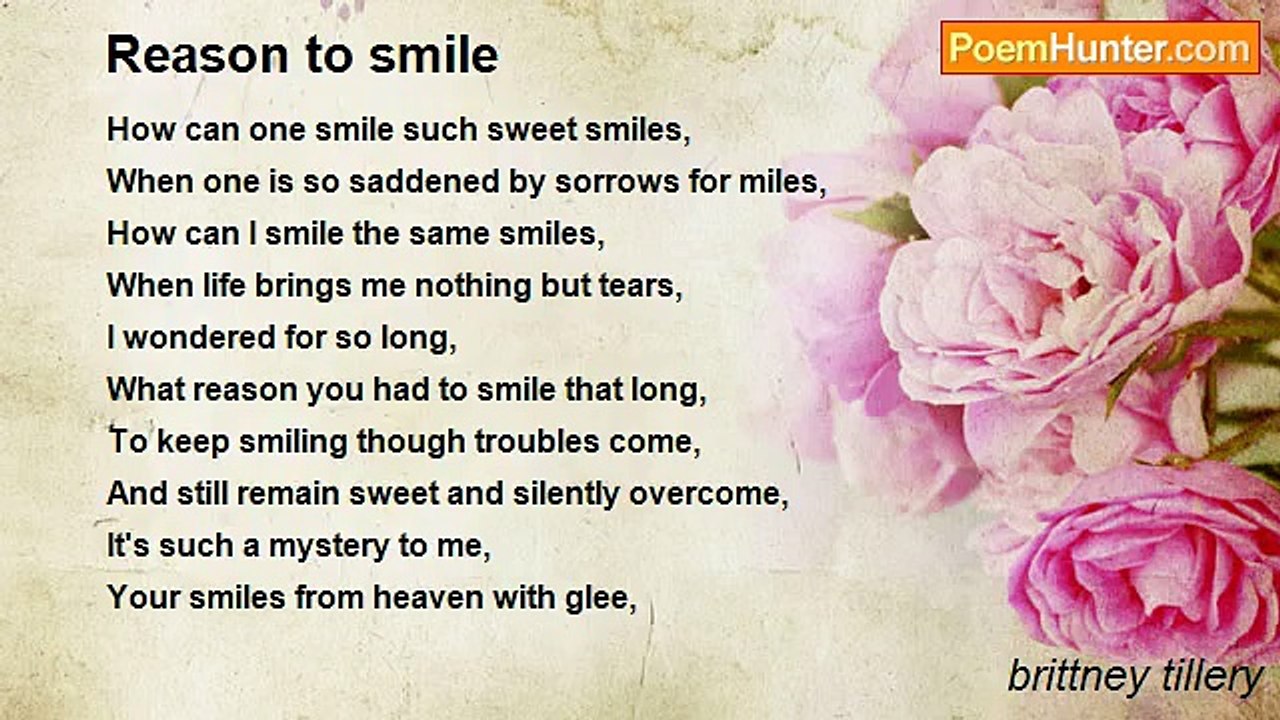 brittney tillery - Reason to smile