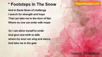 Seema Chowdhury - Footsteps In The Snow
