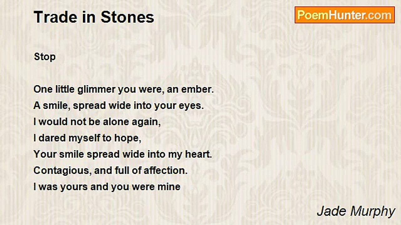 Jade Murphy - Trade in Stones