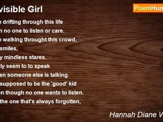 Hannah Diane Williams - Invisible Girl