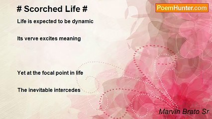 Marvin Brato Sr - # Scorched Life #