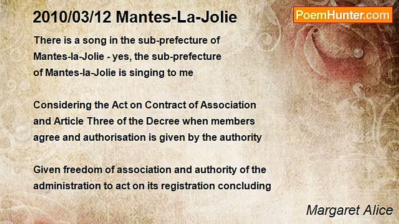 Margaret Alice - 2010/03/12 Mantes-La-Jolie