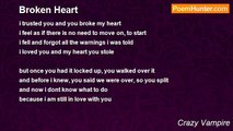 Crazy Vampire - Broken Heart