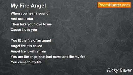 Ricky Baker - My Fire Angel