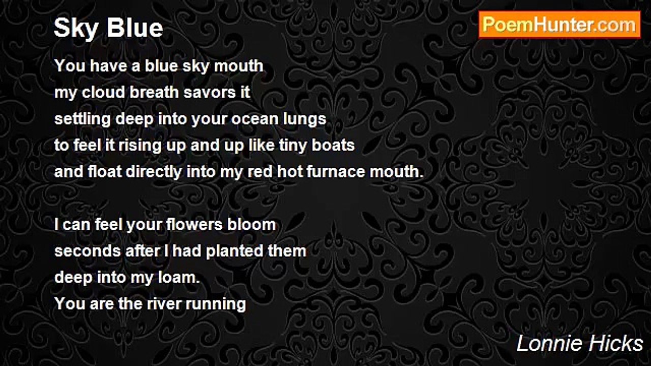 Lonnie Hicks - Sky Blue