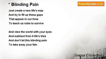 Seema Chowdhury - Blinding Pain