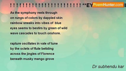 Dr subhendu kar - ! ! ! ! ! ! ! ! ! ! ! ! ! ! ! ! ! ! ! ! ! ! ! **EYES HALF VEILED***! ! ! ! ! ! ! ! ! ! ! ! ! ! ! ! ! ! ! !