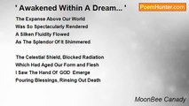 MoonBee Canady - ' Awakened Within A Dream... '