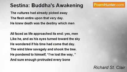 Richard St. Clair - Sestina: Buddha's Awakening