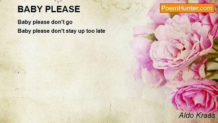 Aldo Kraas - BABY PLEASE