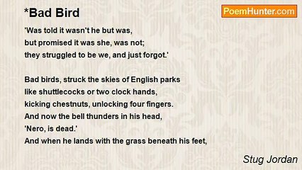 Stug Jordan - *Bad Bird