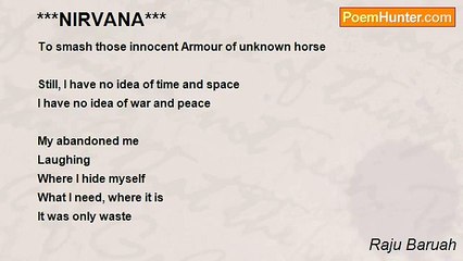 Raju Baruah - ***NIRVANA***