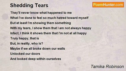 Tamika Robinson - Shedding Tears